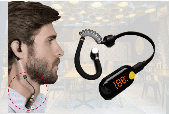 Walkie talkie de meseros, intercomunicadores entre meseros, walkie talkie restaurante